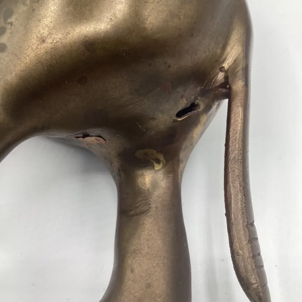 Vintage‎ Brass Elephant 6.5
